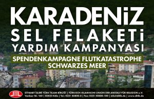 DİTİB, Karadeniz bölgesi sel felaketi için yardım kampanyası başlattı
