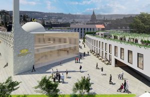 Wuppertal’de inşa edilecek cami ve külliye projesi tanıtıldı