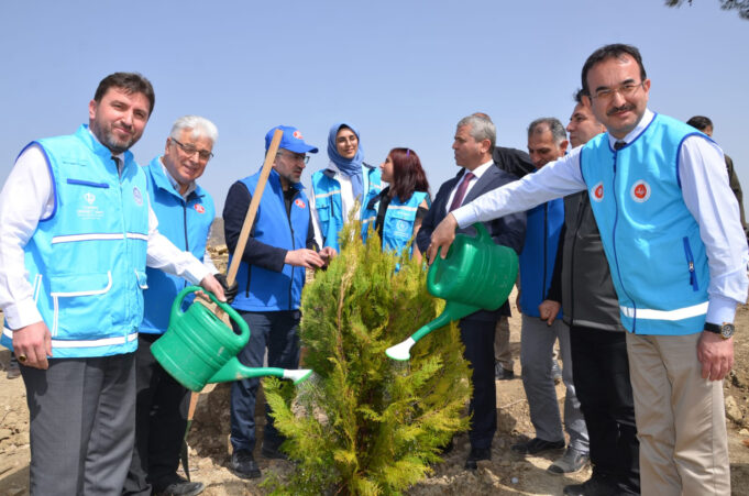 DİTİB Hatıra Ormanı’nda 250 bin fidan toprakla buluşuyor