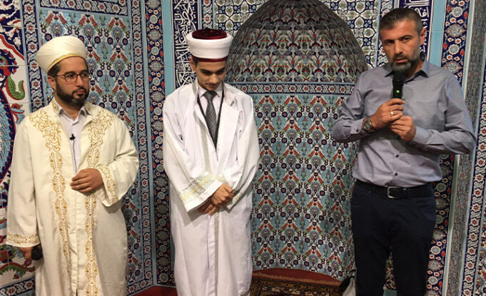 Melle DİTİB Camii’nde hafızlık sevinci