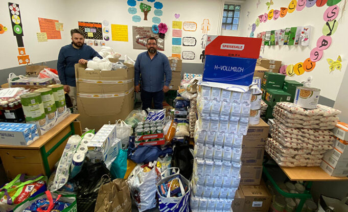 DİTİB ve Hamburger Tafel işbirliği ile ihtiyaç sahiplerine gıda yardımı