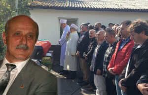 Sontheim DİTİB Camii Başkanı Ali Özdemir son yolculuğuna dualarla uğurladı