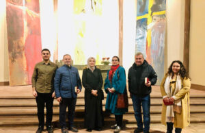 Offenburg’da camiden kiliseye geçmiş olsun ziyareti