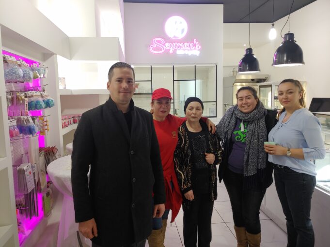 Almanya’da Kayseri mantısı dağıtıldı