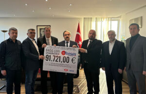 Tansaş’tan depremzedelere 91.721,00 Euro yardım