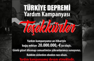 DİTİB’in depremi yardım kampanyası 20 milyon Euro’ya ulaştı
