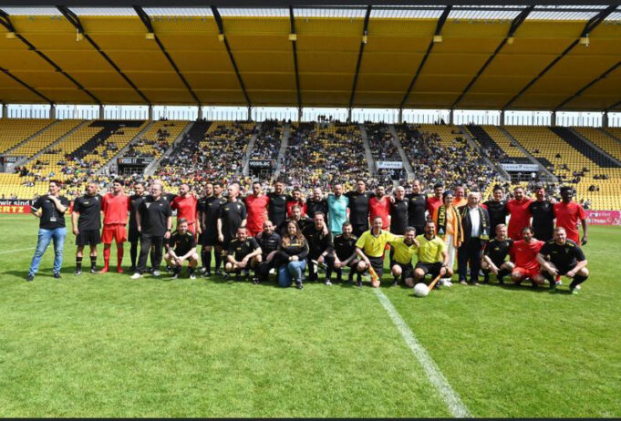 Hatay’da okul yapımı için dostluk maçı düzenlendi