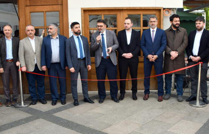 Berlin DİTİB Şehitlik Camii yeni gasilhanesi hizmete açıldı