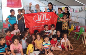 DİTİB gönüllüleri Hatay’da depremzede çocuklarla buluştu