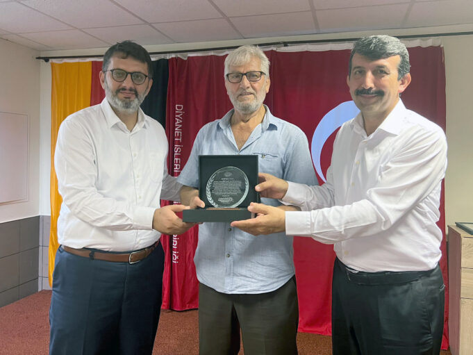 Hürth DİTİB başkanı Şeref Turna için veda programı