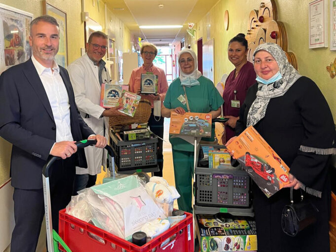 Selimiye Camii Kadınlar Kolu, Dortmund hastanesinde çocuklarla buluştu
