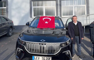 TOGG, Leverkusen’de yoğun ilgi gördü