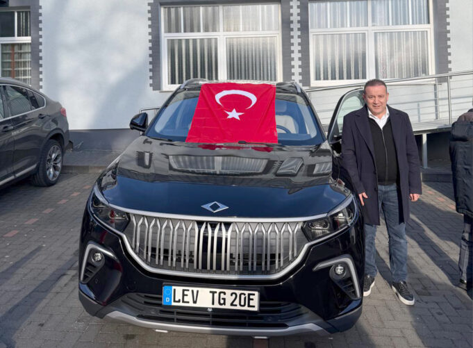 TOGG, Leverkusen’de yoğun ilgi gördü