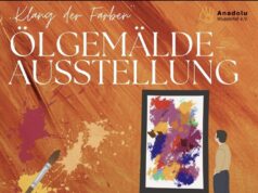 Wuppertal’de Renklerin Sesi temalı yağlı boya sergisi açıldı