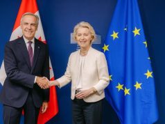 Trump’tan AB’ye Kanada tehdidi: Ticaret savaşı yeniden gündemde Avrupa Komisyonu Başkanı Ursula von der Leyen ile Kanada Başbakanı Mark Carney'nin görüşmesi, 16 Eylül 2026