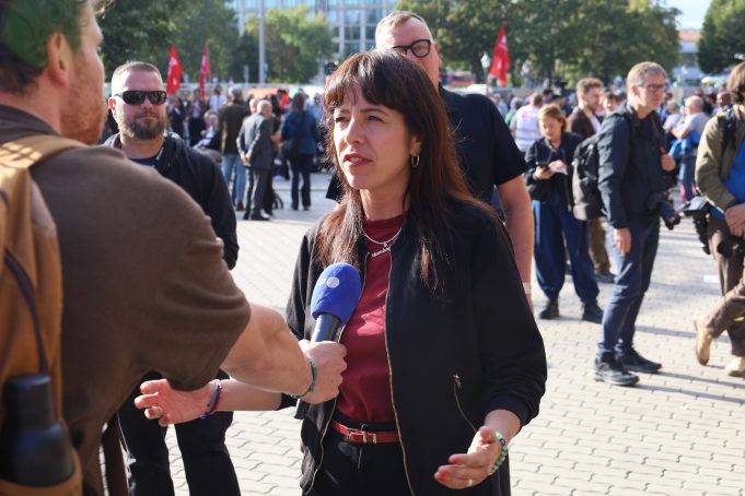 Almanya’da iki eyalette sandık başı: Berlin ve Mecklenburg-Vorpommern’da kritik seçim Berlin'de 20 Eylül 2026 eyalet seçimi öncesi seçim kampanyasından görüntü