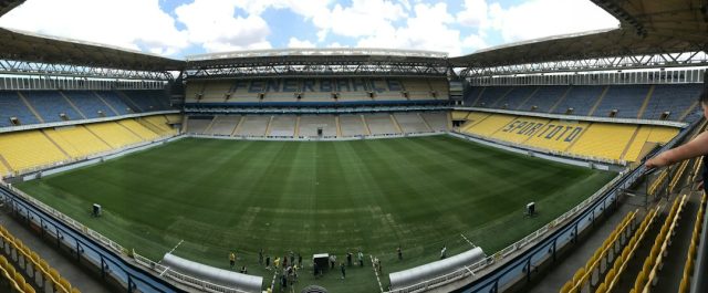 Fenerbahçe maçından temsili futbol stadyumu görseli