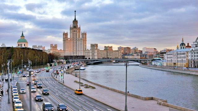 Moskova kent silüeti - Ukrayna'nın düzenlediği İHA saldırısı haberine temsili görsel