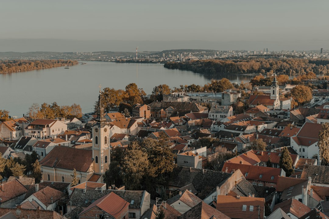Sırbistan'ın başkenti Belgrad'dan şehir manzarası