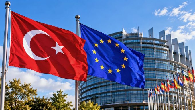 NRW’den Türkiye ile ilişkileri güçlendirecek yeni paket Türkiye ve Avrupa ilişkilerini temsil eden görsel