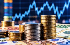 Almanya ekonomisi için 2026 ve 2027 büyüme tahminleri yükseltildi Madeni paralar ve finansal unsurları gösteren temsili görsel